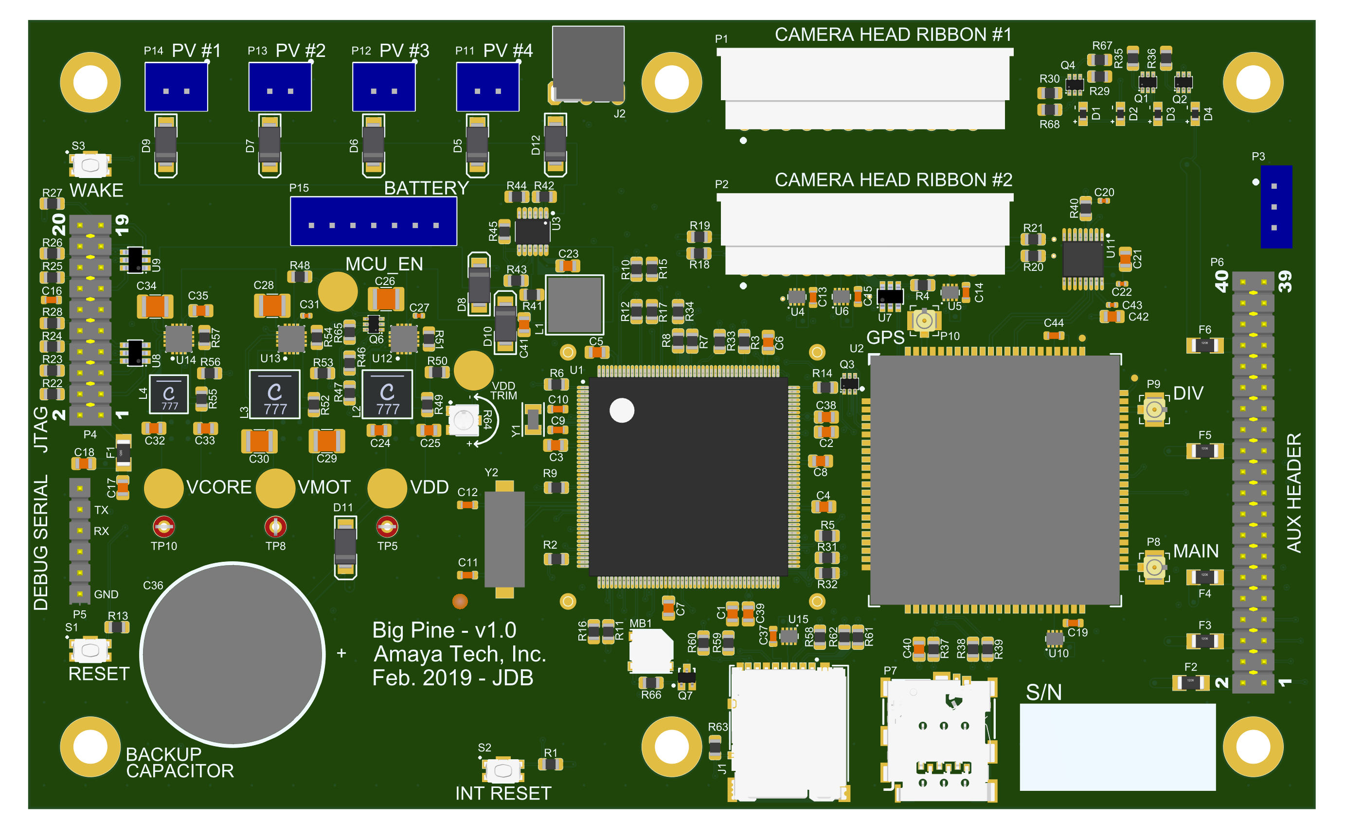 Bigpine Remote Camera PCB